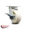 Service Caster 5 Inch Kingpinless Nylon Wheel Swivel Caster with Brake SCC-KP30S520-NYR-SLB - alternate 3